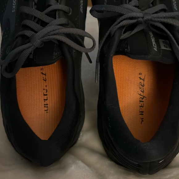 BROOKS 👟 BLACK GTS22 CUSHIONED ADRENALINE ATHLETIC SHOE SNEAKER Men’s 13 D Width - Picture 11 of 15